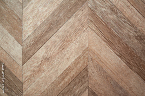Laminated wooden floor for background