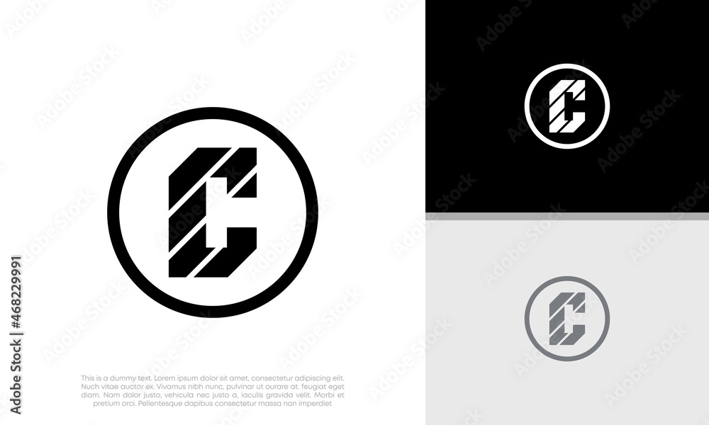 Initials C logo design. Initial Letter Logo. Innovative high tech logo template.
Initials C logo design. Initial Letter Logo. Innovative high tech logo template.