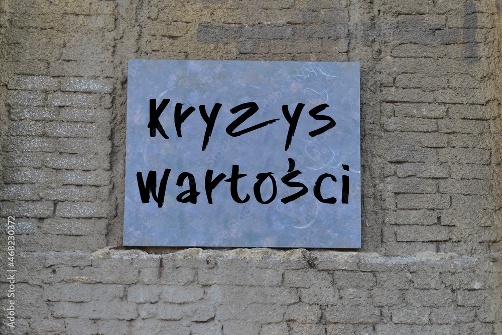 Kryzys wartości