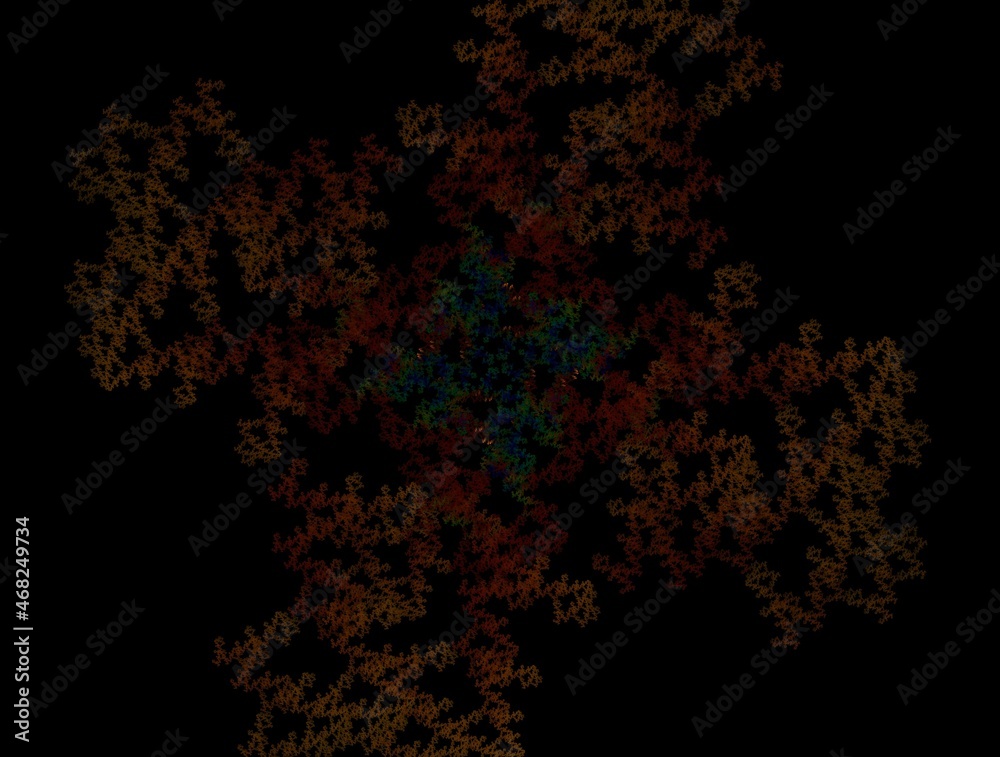 Fototapeta premium Imaginatory fractal abstract background Image