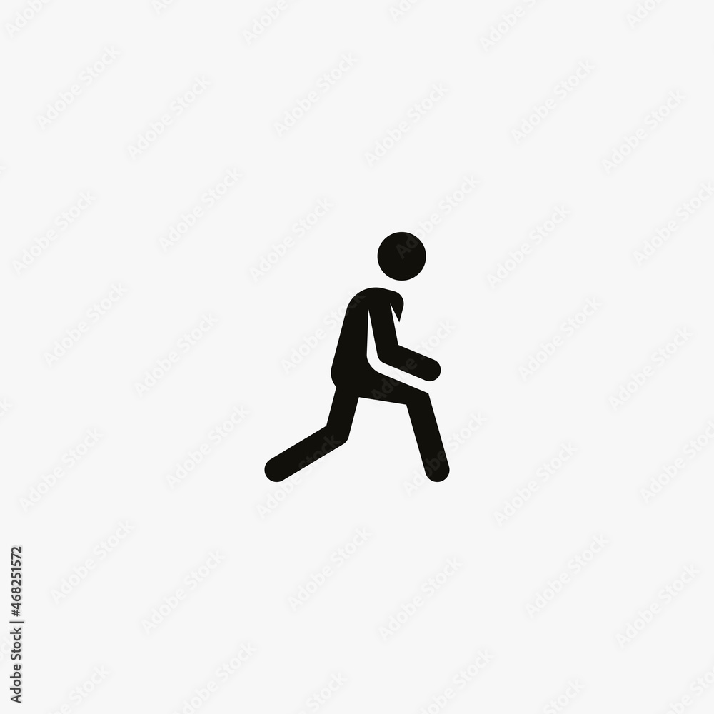 stretching icon. stretching vector icon on white background