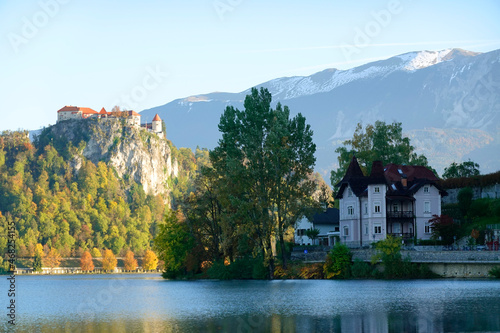 Autumn at Bled Lake, Slovenja, Europe © Rechitan Sorin