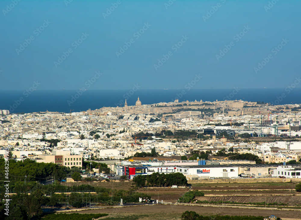 Obraz premium Malta Panorama, Mdina