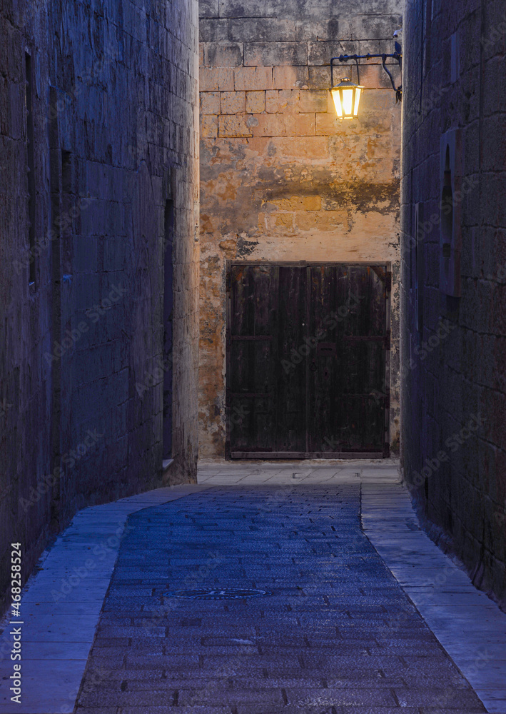 Fototapeta premium Silent City - Mdina Path