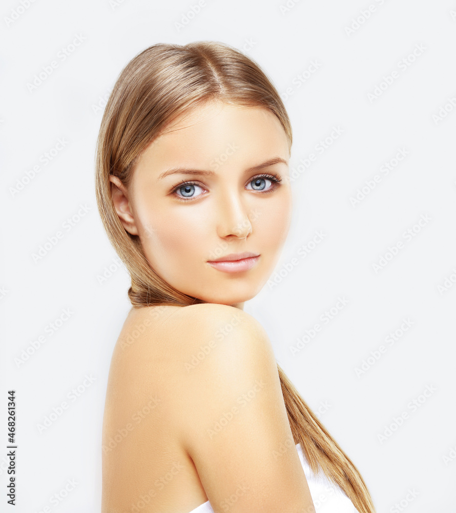 Shot of a beautiful woman. cosmetology concept Shot of a beautiful woman. cosmetology concept