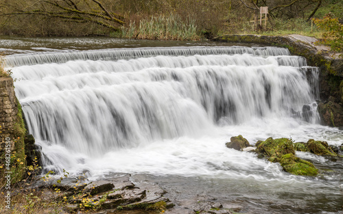 Curved weir at Monsal Dale