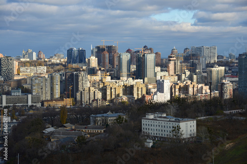 views of Kiev in autumn 2021