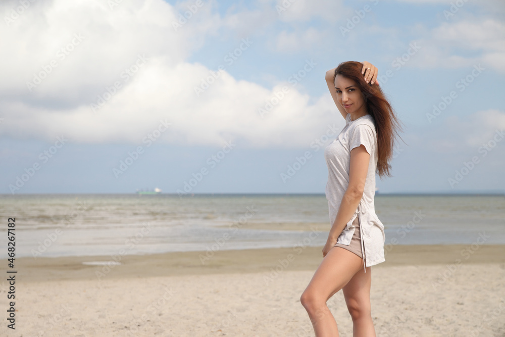 Beautiful woman enjoying summer outdoors Beautiful woman enjoying summer outdoors