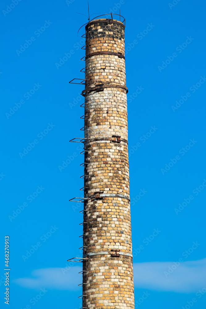 Old chimney against the sky

