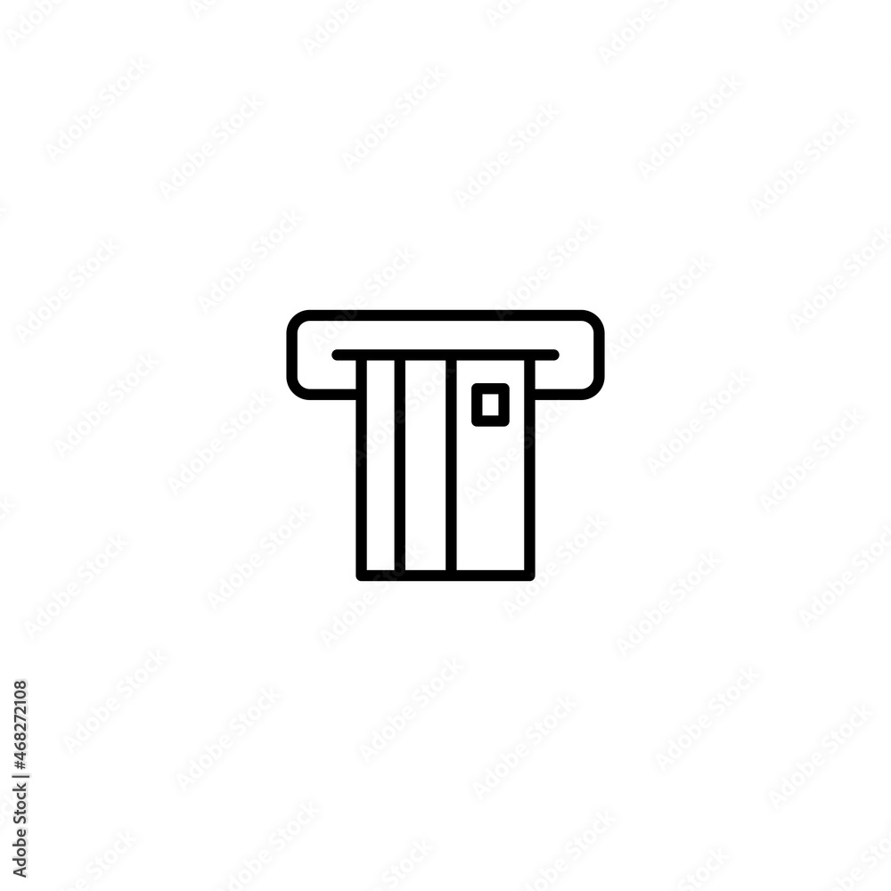 ATM icon, ATM sign vector ATM icon, ATM sign vector