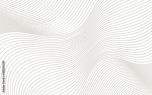 Wavy line vector background design