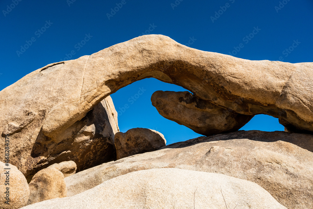 Arch Rock in the Boulders of Joshua Tree
