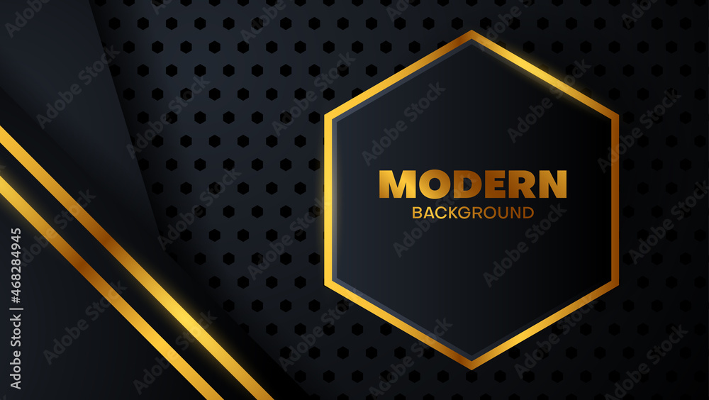 gold and black metal background.modern background design. gold and black metal background.modern background design.