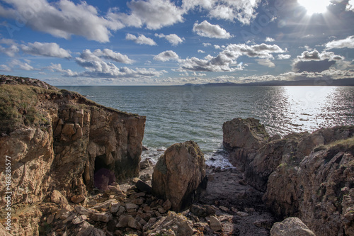 The Peninsula of Howth Head, Seashore of  cliffs, bays and rocks landscape, Dublin, Ireland © Piotr