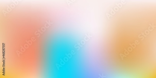 Light Blue, Yellow vector gradient blur drawing.