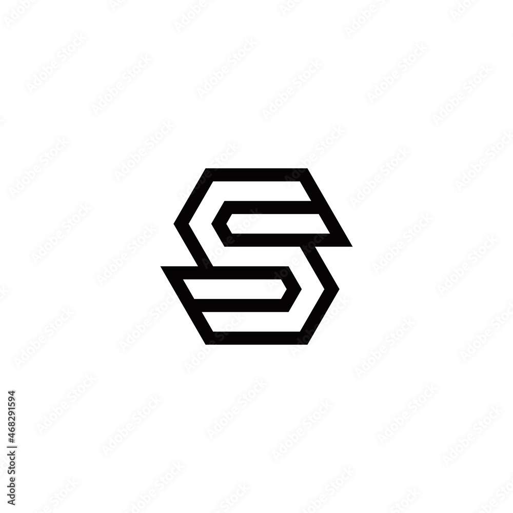 s initial logo design vector template s initial logo design vector template