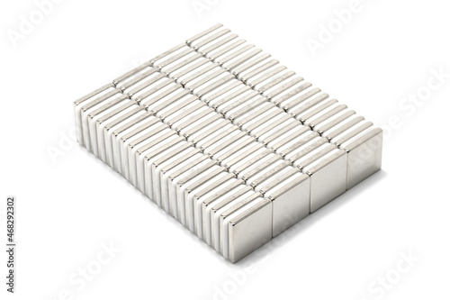 Neodymium magnet Stack 20mm x 20mm x 3mm photo