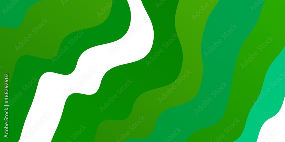 Light Blue, Green vector backdrop with curves. Light Blue, Green vector backdrop with curves.