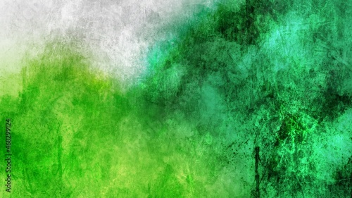 Abstract background painting art with rustic green and white paint brush for black friday poster, banner, website, card background