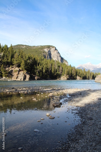 Wide Bow River, Banff National Park, Alberta