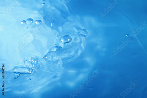 綺麗な青い水のテクスチャ