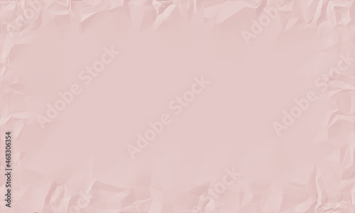 Light pink grey wrinkled crumpled paper texture for background.