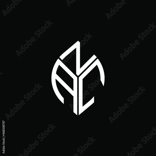 NAC letter logo creative design. NAC unique design, ZAC letter logo creative design. ZAC unique design

 photo