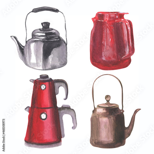 red kettle
