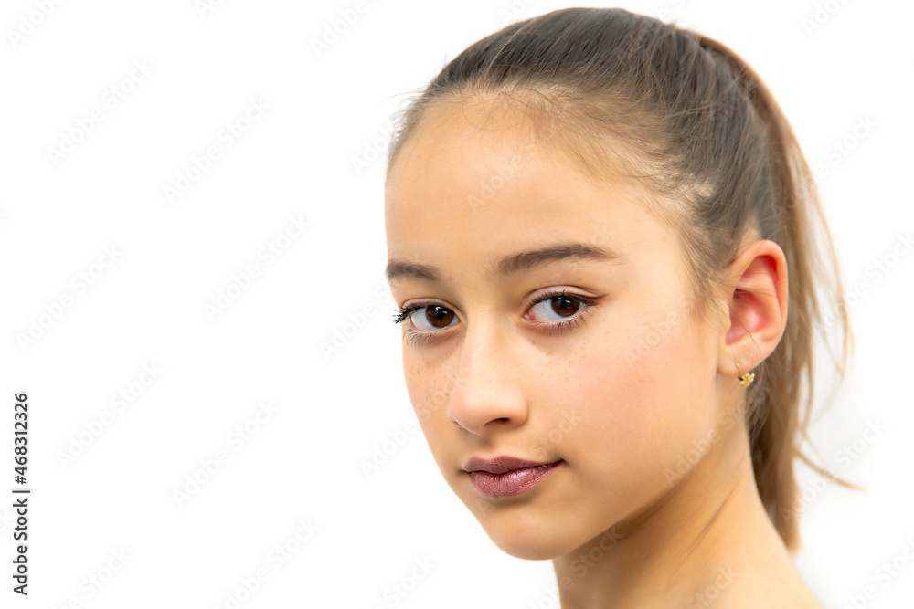 Woman beauty face skin clean, natural look, skin care Woman beauty face skin clean, natural look, skin care