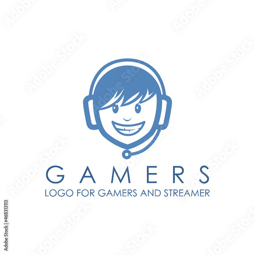 Professional Gamer Logo Graphic Design