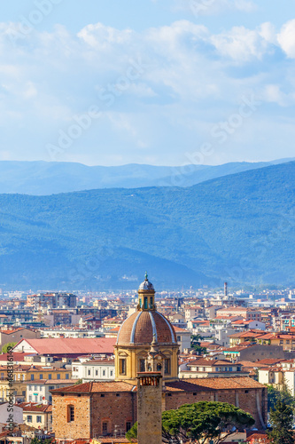 View of the city and mountains in Florence, Italy © Lars Johansson