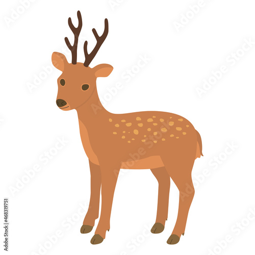 鹿のイラスト