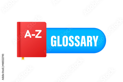 Canvas Print Glossary Book