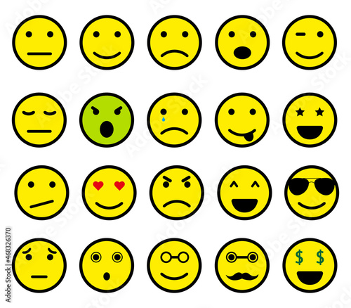 Face smile icon.