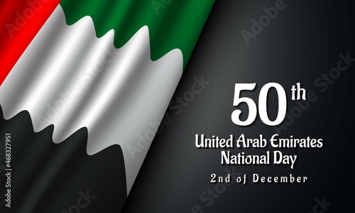 United Arab Emirates National Day Background Design.