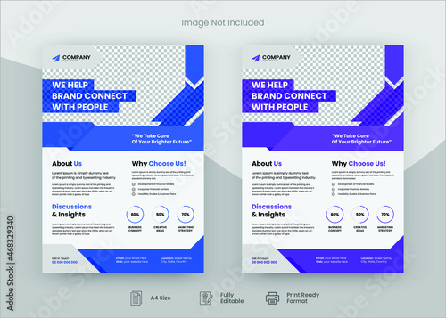 Corporate Flyer Template Design, Flyer Design. Poster Design, Corporate Poster, Promotional Flyer,