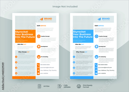 Corporate Flyer Template Design, Flyer Design. Poster Design, Corporate Poster, Promotional Flyer,