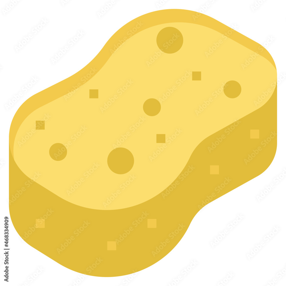 SPONGE flat icon,linear,outline,graphic,illustration SPONGE flat icon,linear,outline,graphic,illustration