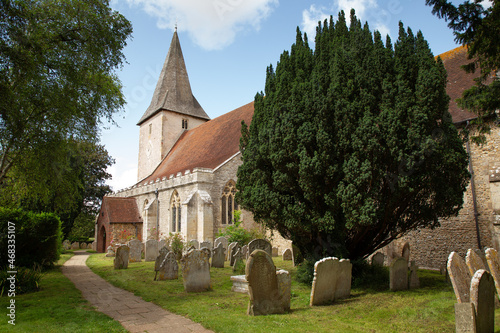 image of a church building from outside photo