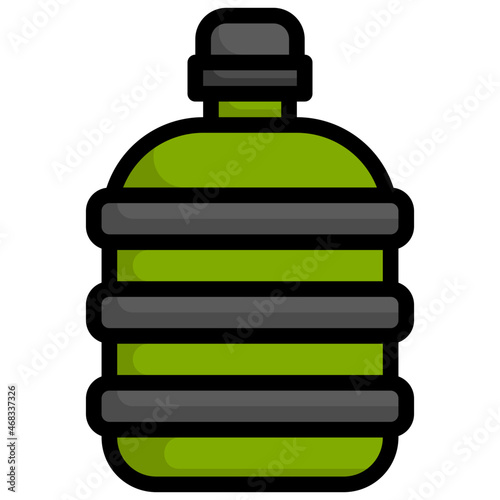 CANTEEN filled outline icon,linear,outline,graphic,illustration