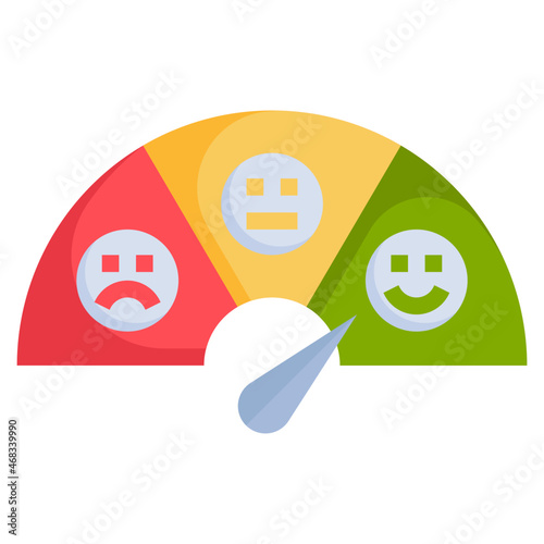 CANDIDATE EXPERIENCE flat icon