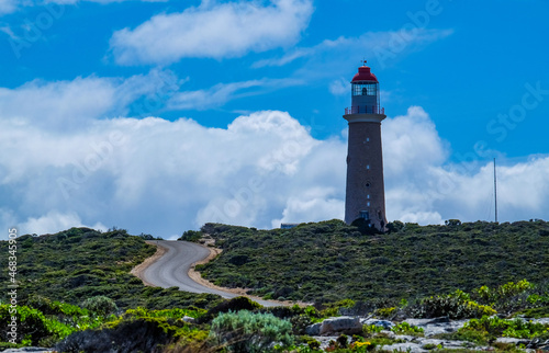 Beautiful shot of the Cape du Couedic Lighthouse in Australia photo