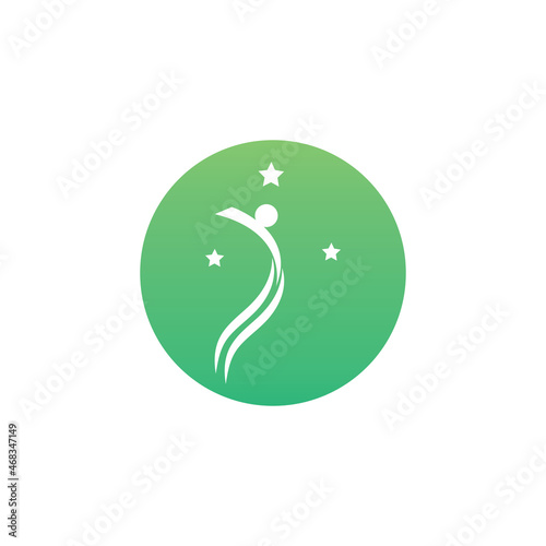 Wallpaper Mural People star logo and vector images Torontodigital.ca