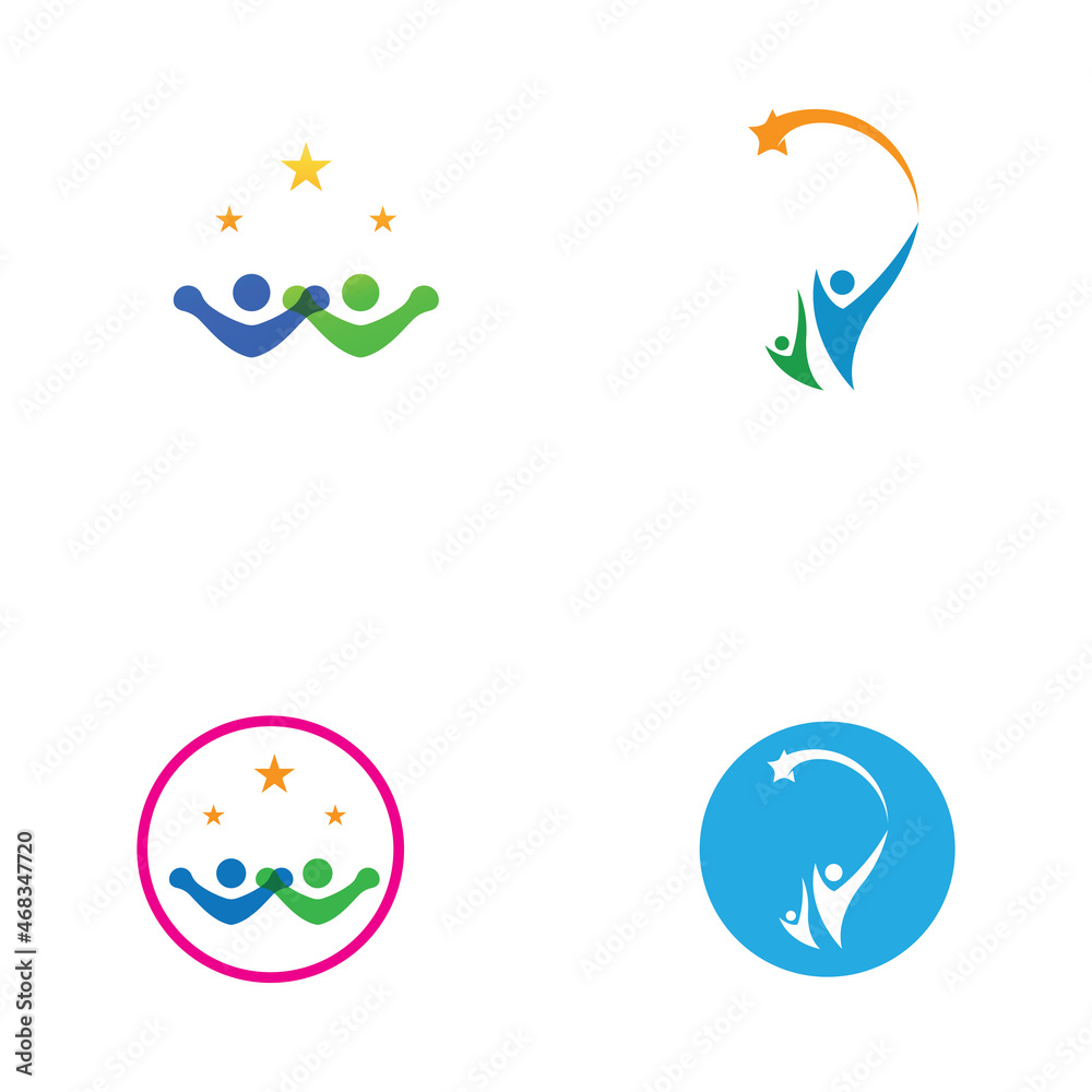 People star logo and vector images