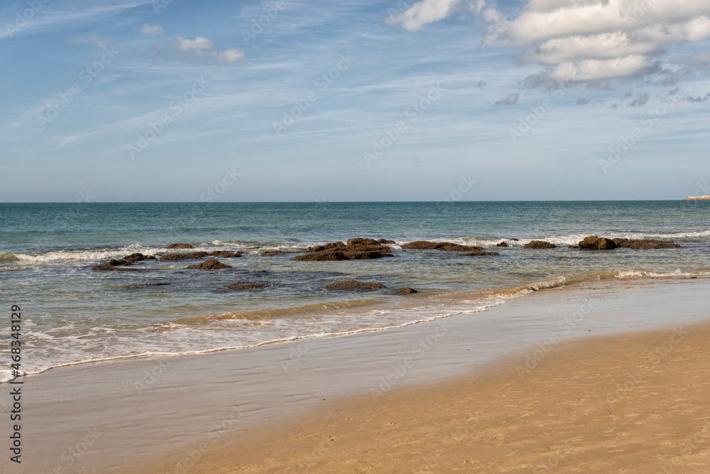 View on sea and rocks