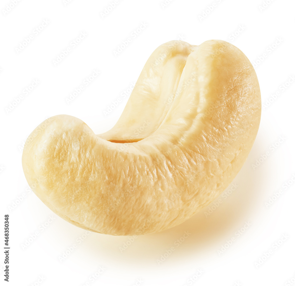 Cashew nut isolated on white background Cashew nut isolated on white background