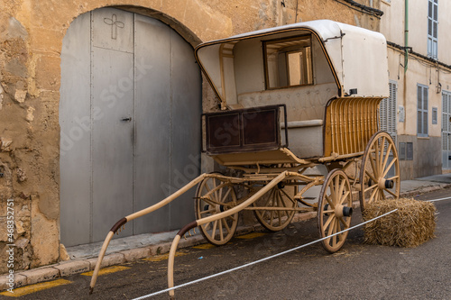 Photography Annual autumn fair in the Majorcan town of Porreres, held on October 31
