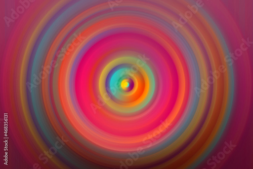 abstract colorful background with circles