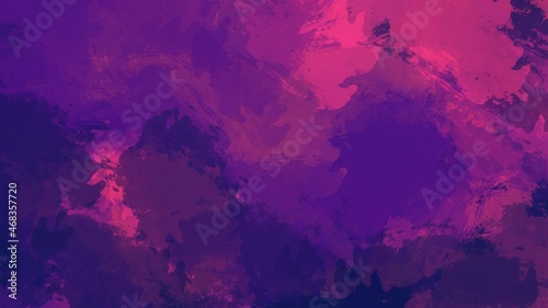 Abstract background painting art with purple and dark blue paint brush for thanksgiving poster, banner, website, card background