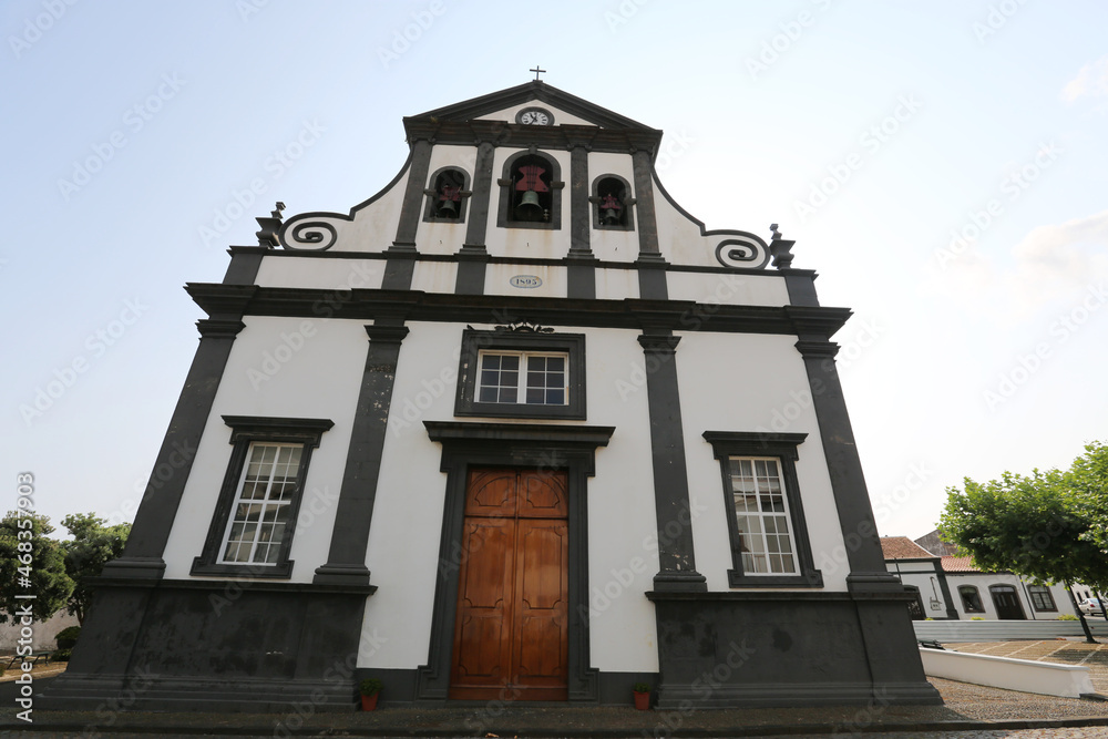 The Church of San Mateus in Santa Cruz, Graciosa island, Azores